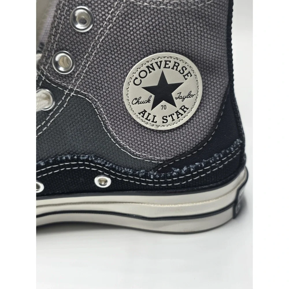 NEW Converse HightopsCrafted Patchwork Mason/Cyber Grey/Black  Men's 4 Women's 6 - Picture 4 of 7